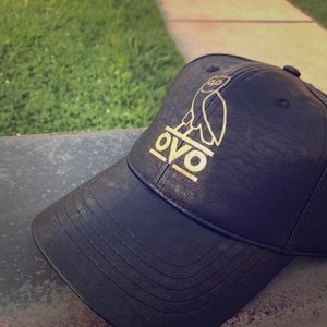 OVO Leather Dad Hat